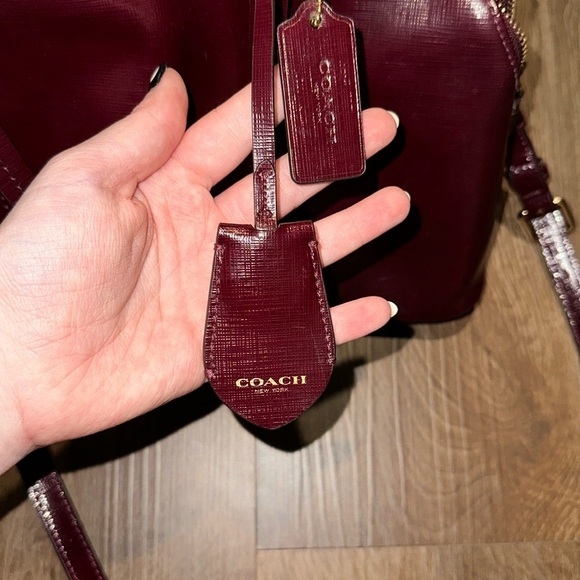 Coach Bags Coach Dome Satchel Cherry Red 🍒 - Picture 4 of 5